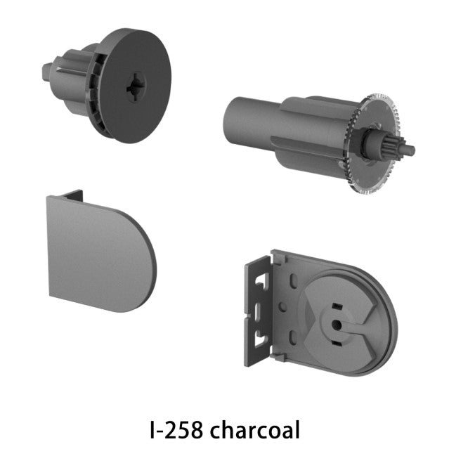 Blockout Roller Blinds - Charcoal