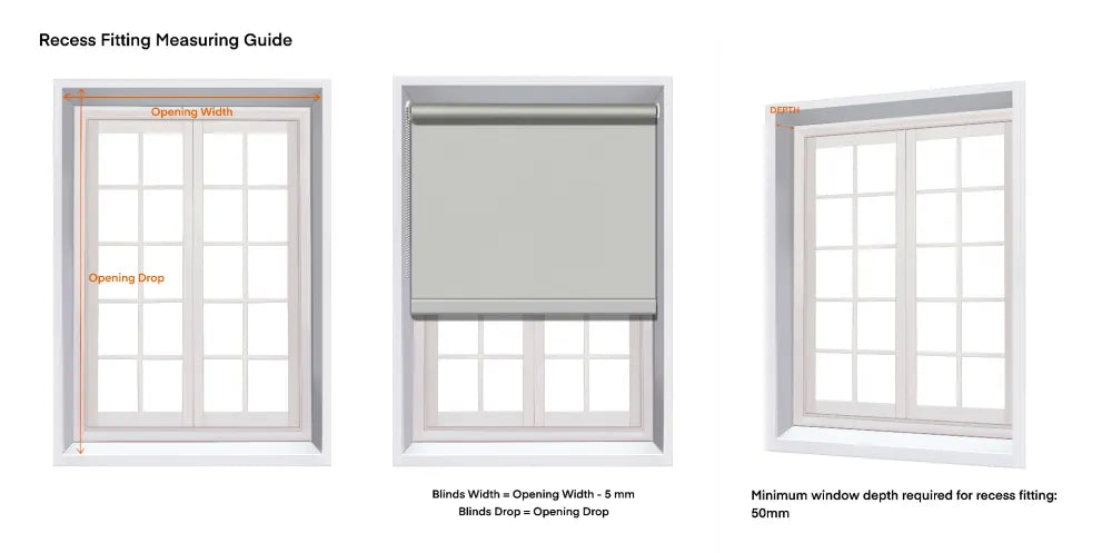 Sunscreen Roller Blinds - Cream
