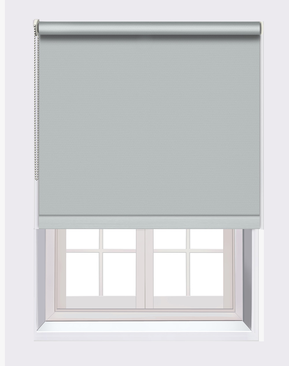 Custom made Blockout Roller Blinds - Grey