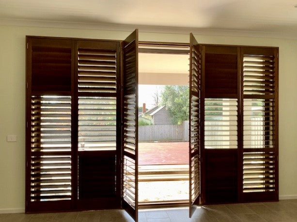 Basswood Plantation Shutters