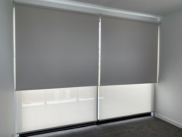 Double Roller Blinds - Off White