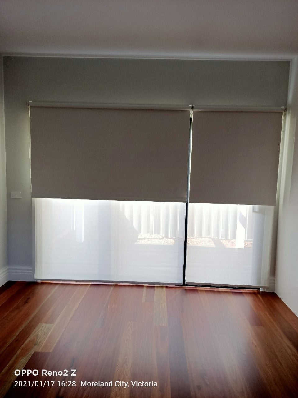 Double Roller Blinds - Off White