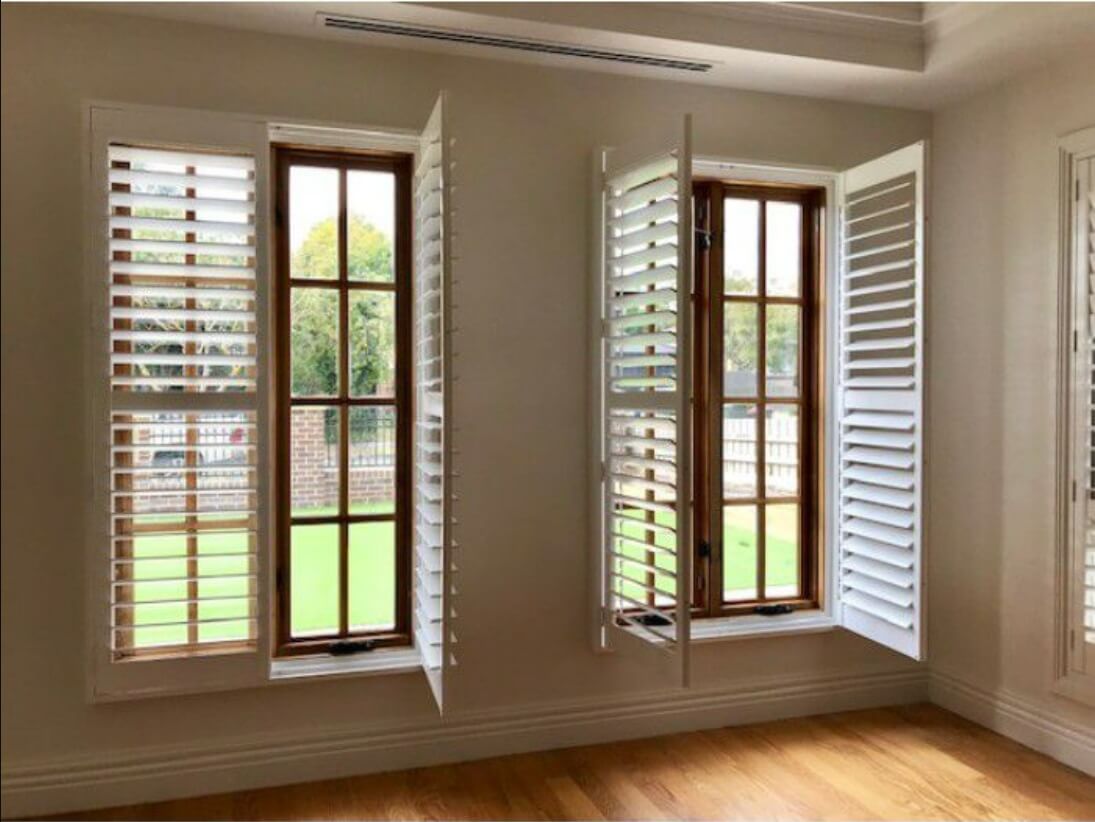 Basswood Plantation Shutters