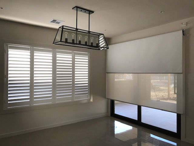 Double Roller Blinds - Off White