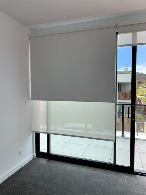 Double Roller Blinds - Off White